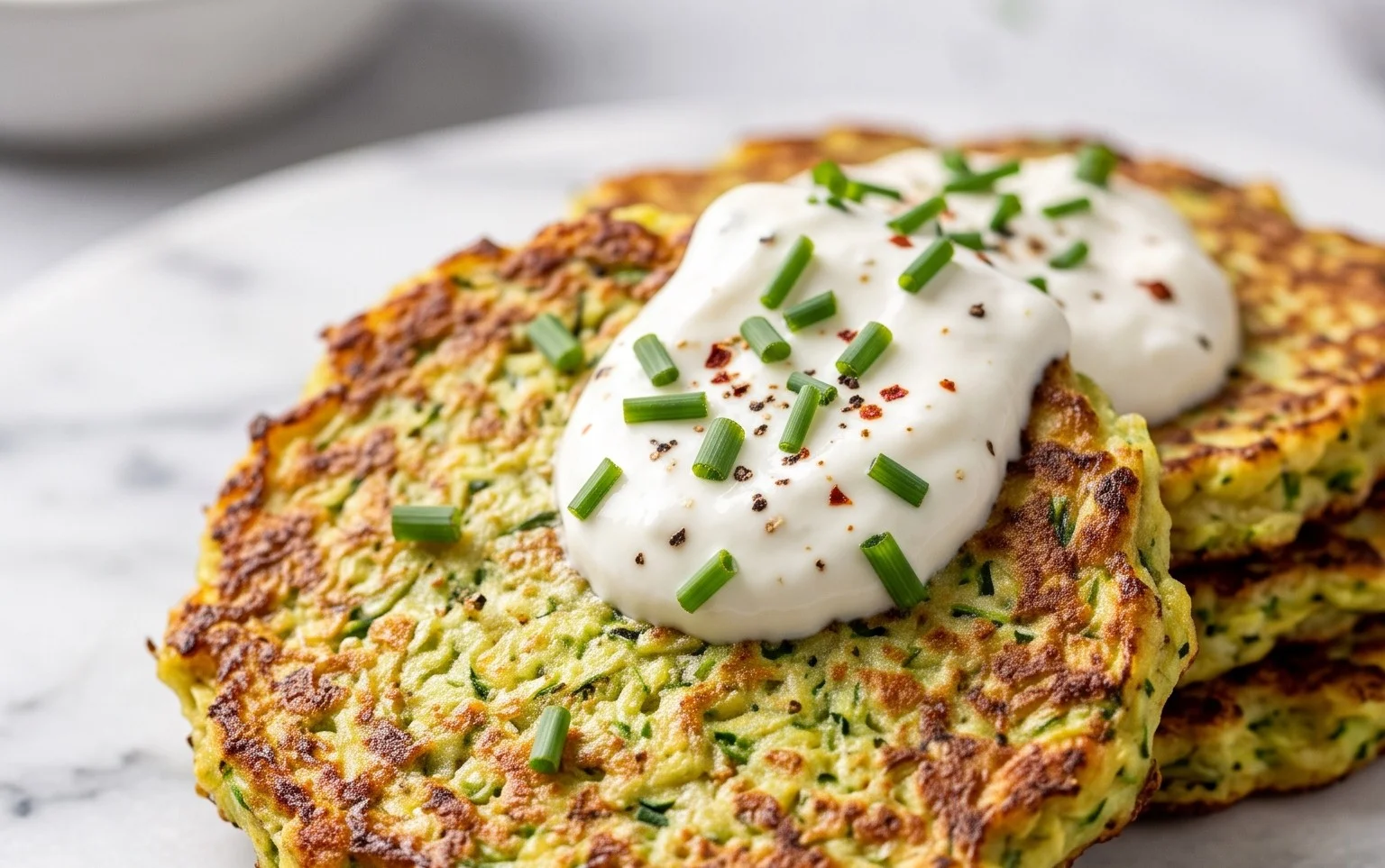 Low Carb Zucchini Pancakes: Herzhaftes Pfannkuchen Rezept