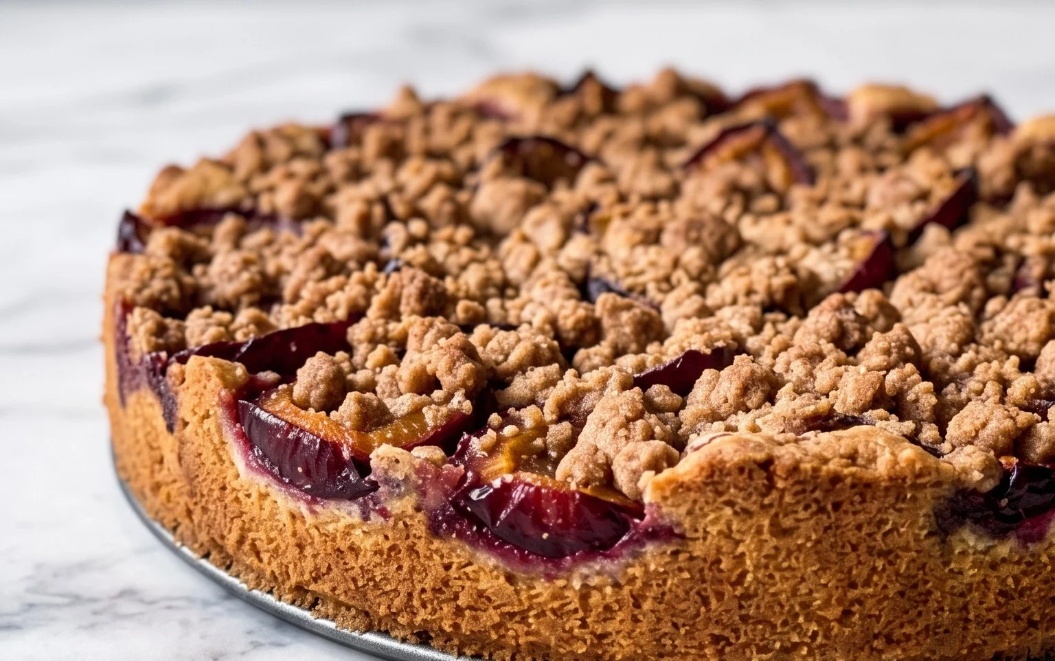 Zwetschgenkuchen mit Zimtstreuseln: Saftig & Knusprig