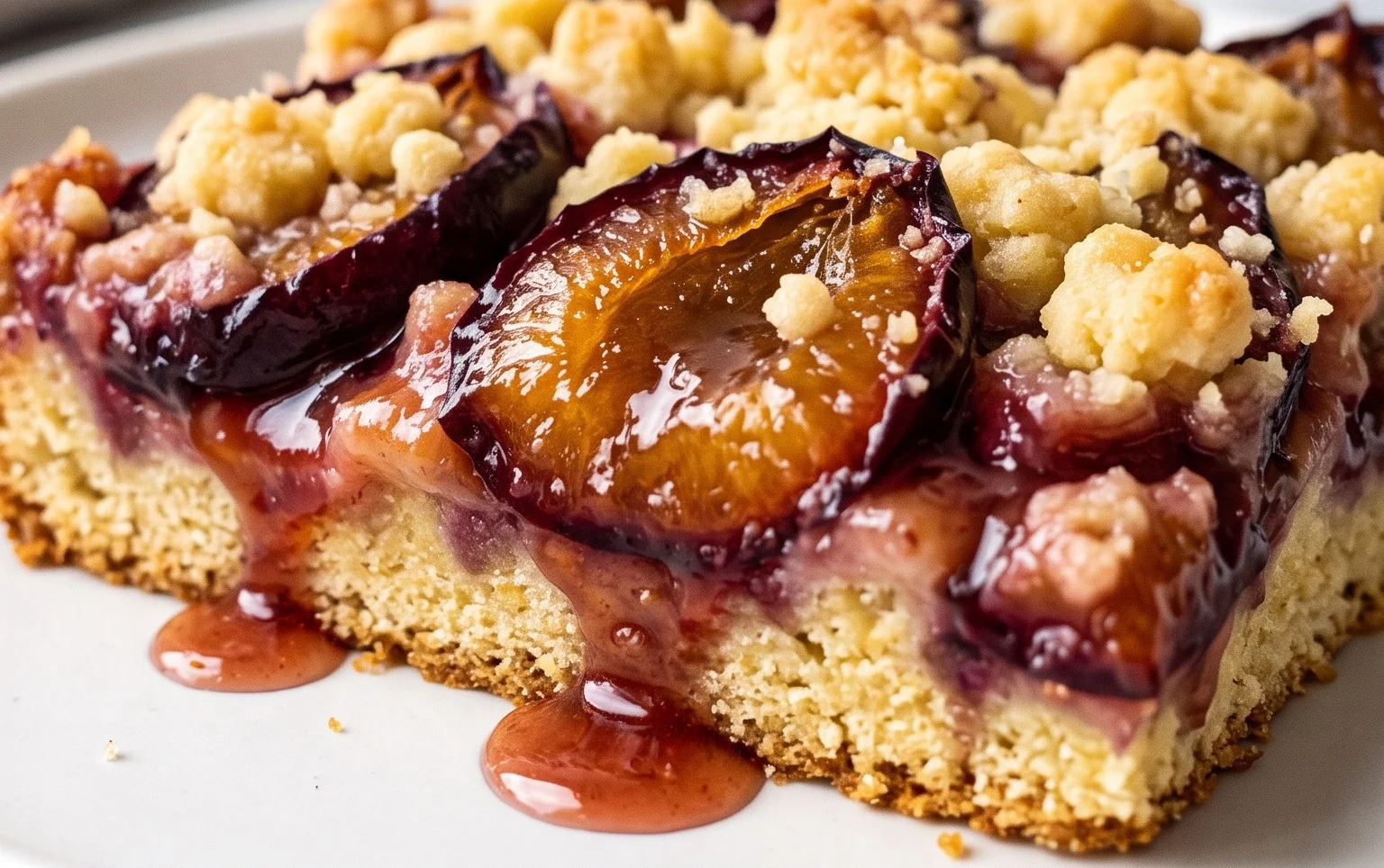 Zwetschgenkuchen mit Streuseln