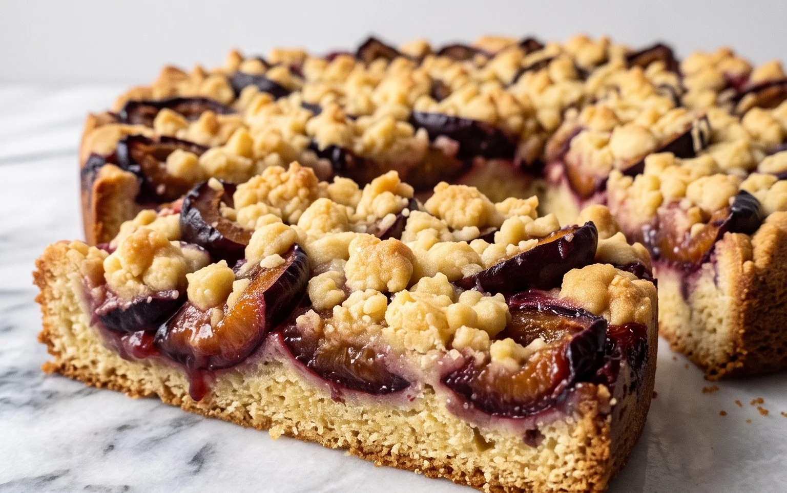 Saftiger Zwetschgenkuchen mit Streuseln: Herbstlicher Genuss
